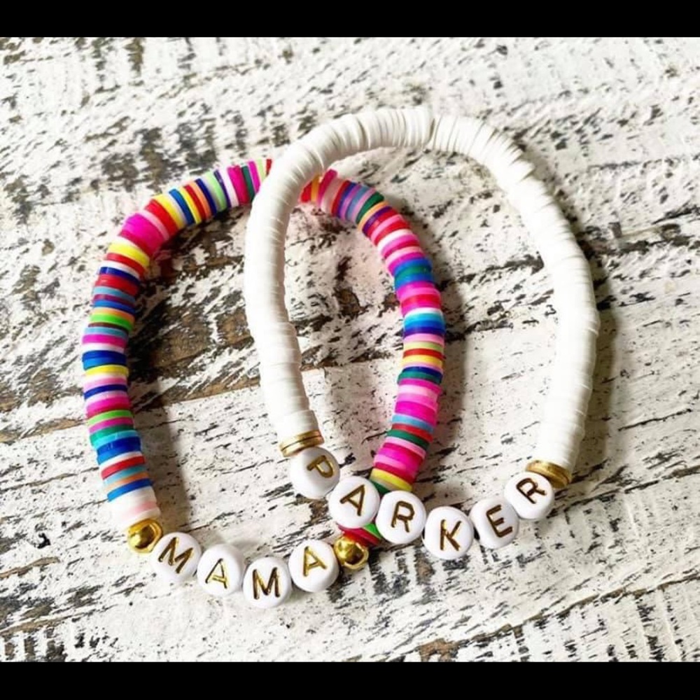 Custom personalized bracelets ~ Super Cute